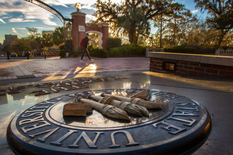 “Morning light,” first day of Spring semester, 2019 (FSU Photography Services/Bruce Palmer)