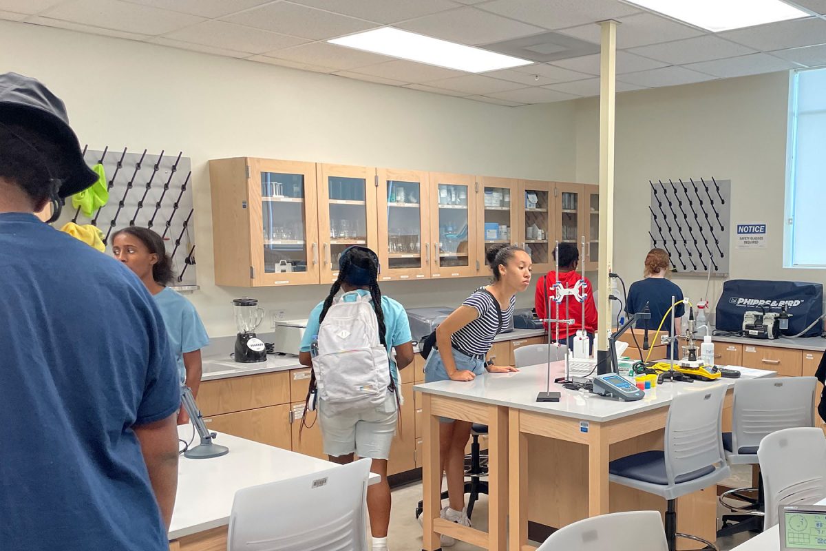 Upward Bound Math and Science Suwannee Valley students on summer college tour at Polytechnic University of Puerto Rico Orlando campus.