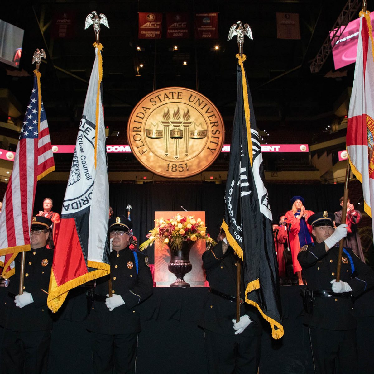 Florida State University celebrated summer commencement ceremony Friday, Aug. 4 at the Donald L. Tucker Civic Center. (FSU Photography Services)