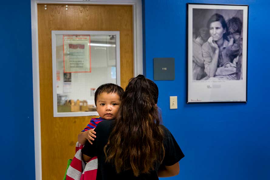 FSU College of Medicine has been working with patients and educating medical students in the migrant farm worker community of Immokalee for 17 years. In 2016, the university established the Center for Child Stress and Health, where it collects data about adverse childhood experiences (ACE). Photo by Colin Hackley/FSU College of Medicine.