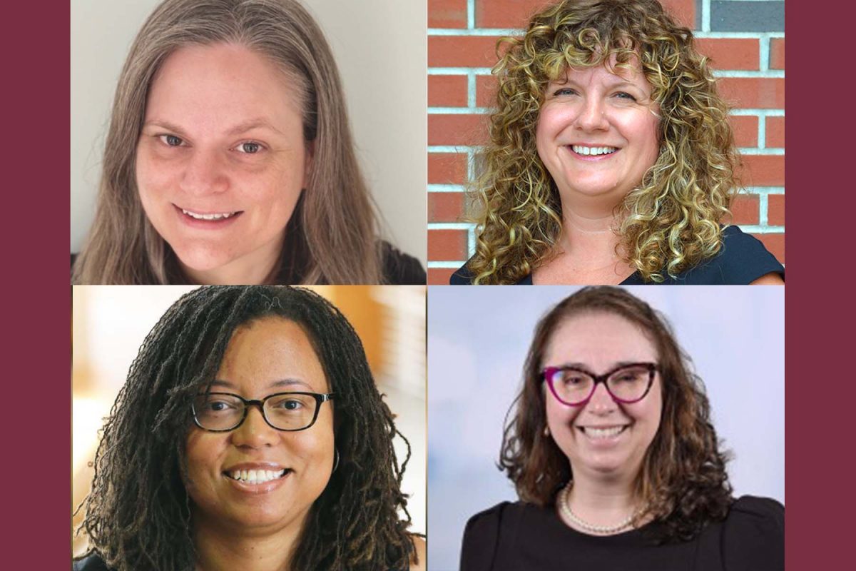 The Florida Center for Reading Research at Florida State University, the MGH Institute of Health Professions and the University of Virginia have formed a partnership to help students with learning disabilities. The principal investigators are, top left to bottom right, Emily Solari (UVA), Sara Hart (FSU), Nicole Patton Terry (FSU) and Tiffany Hogan (MGH).