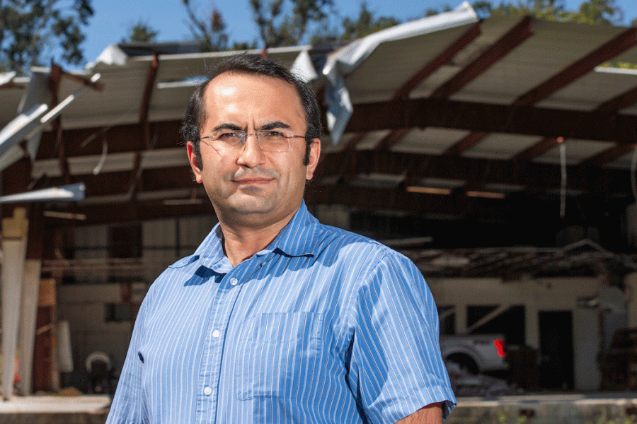 Eren Ozguven, director of the Resilient Infrastructure and Disaster Response Center. (Mark Wallheiser/FAMU-FSU College of Engineering)