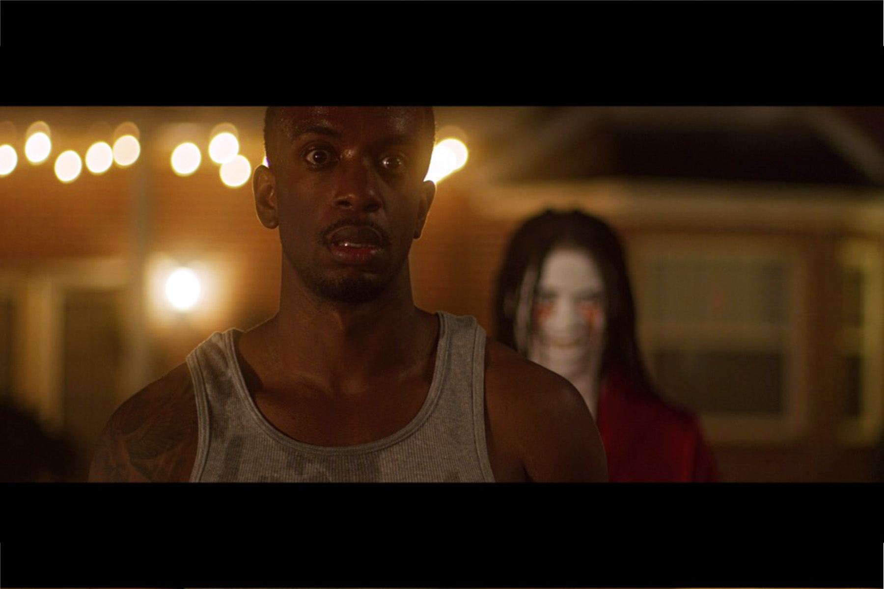 Still from Jame Ross' short horror thesis film, “Don’t Blink.”