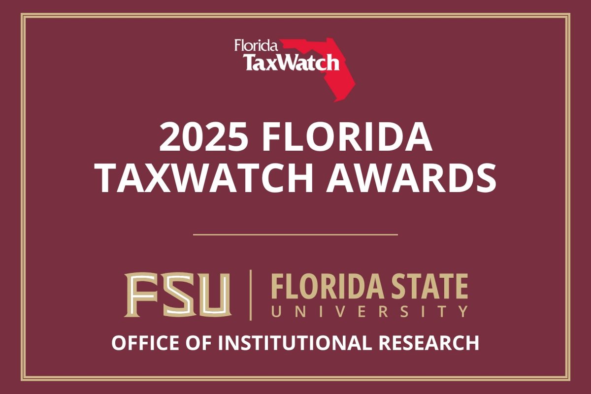 FSU 2025 Florida TaxWatch Awards Graphic