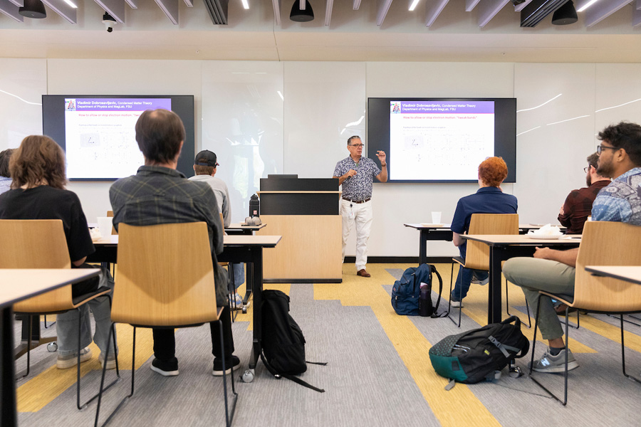 Vladimir Dobrosavljevic, a professor in the Department of Physics. (Scott Holstein/FAMU-FSU College of Engineering)